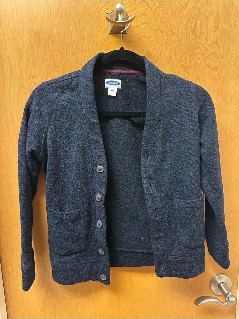 Old Navy Navy Blue Kids Cardigan Sweater